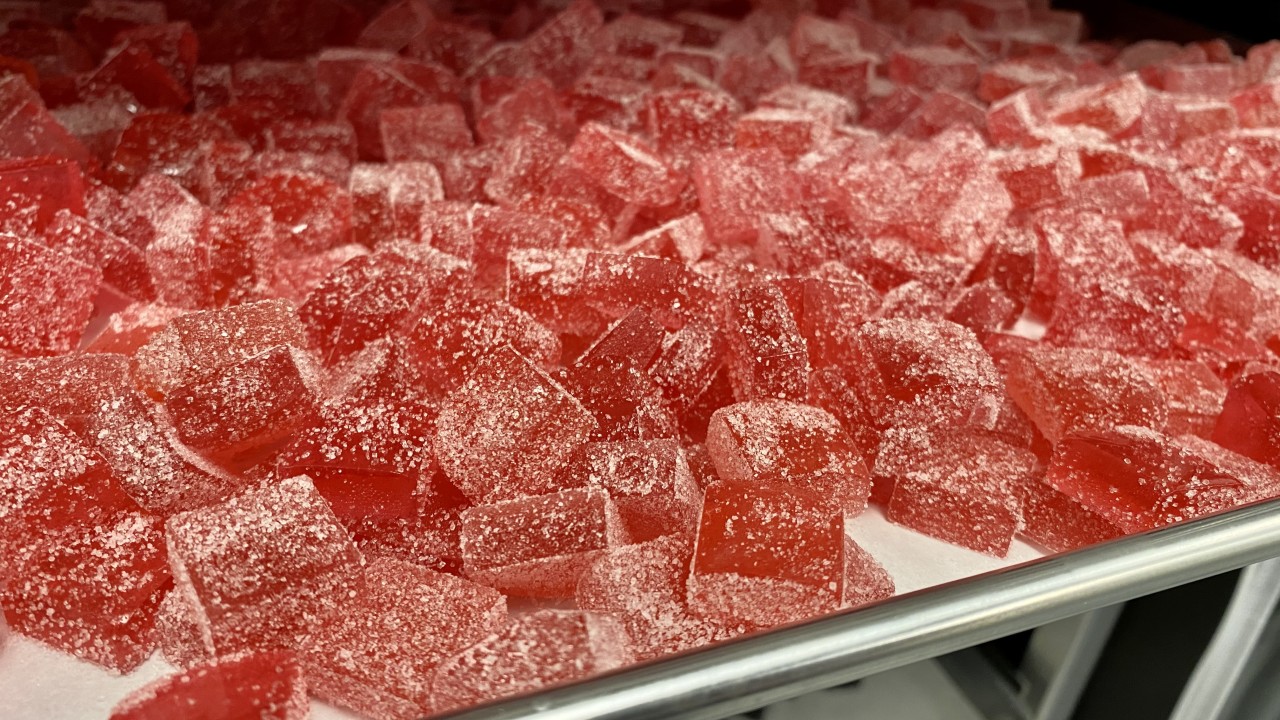 pile of wana marijuana gummies