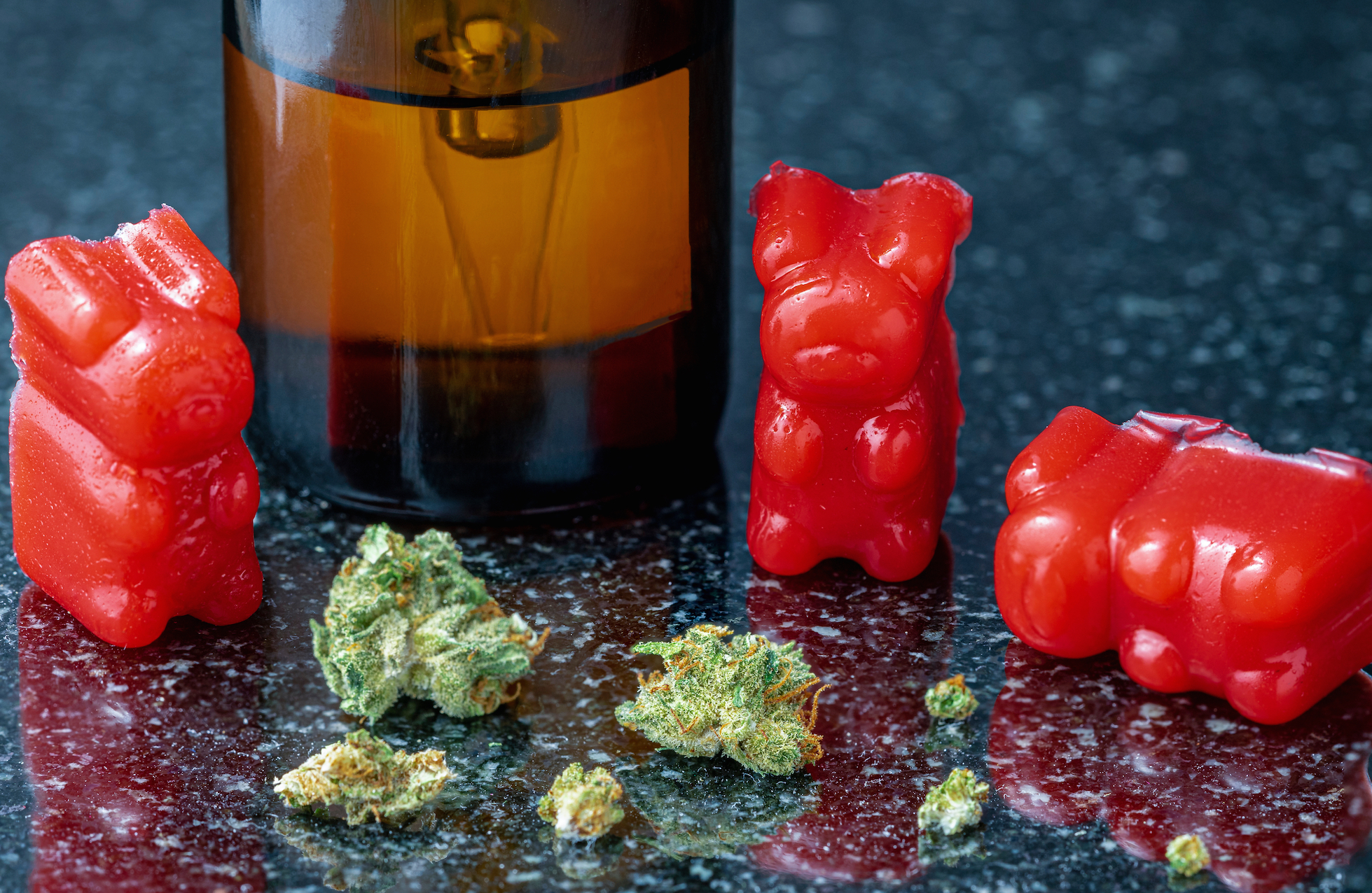 marijuana edibles and buds
