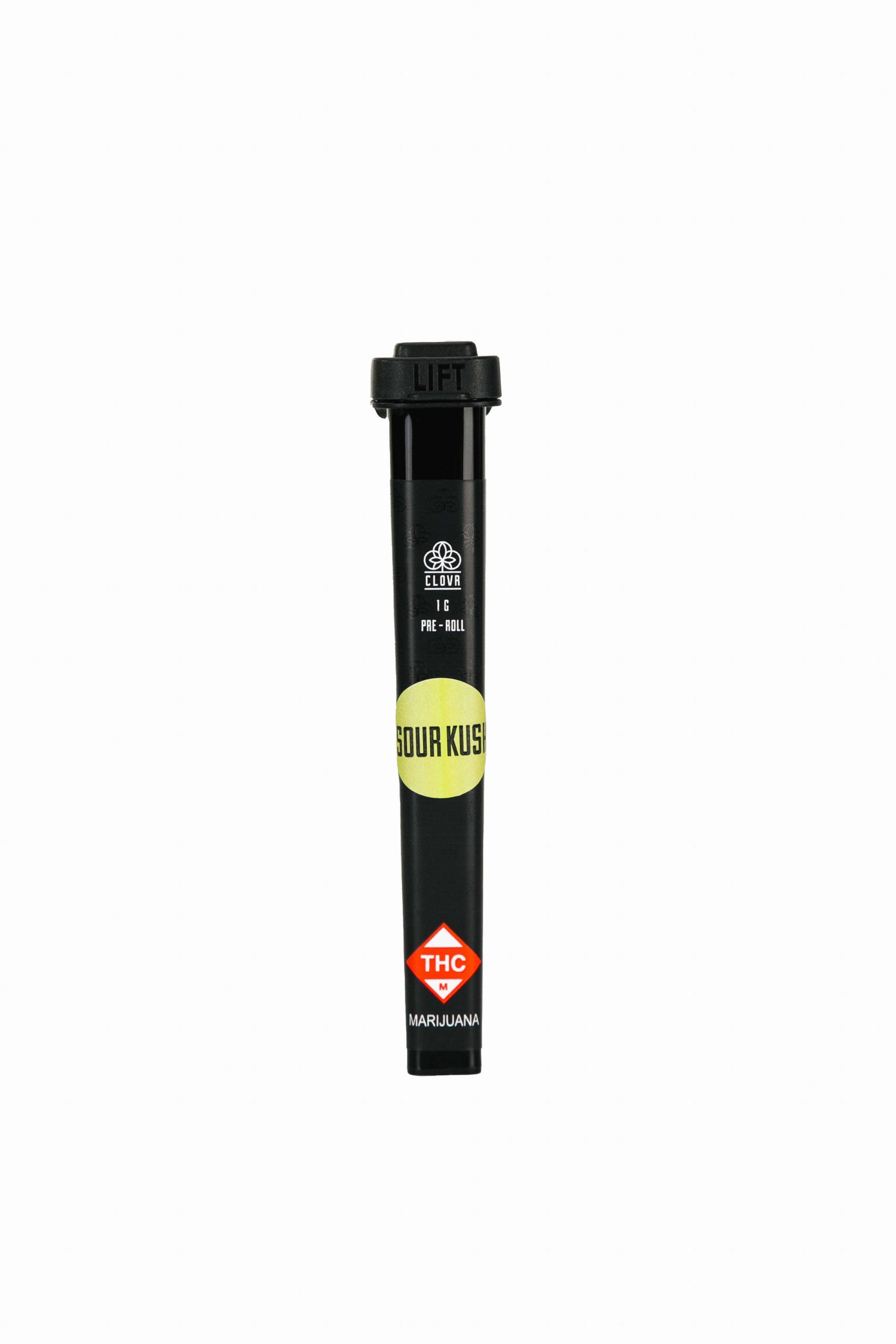 clovr sour kush single pre rolled joint