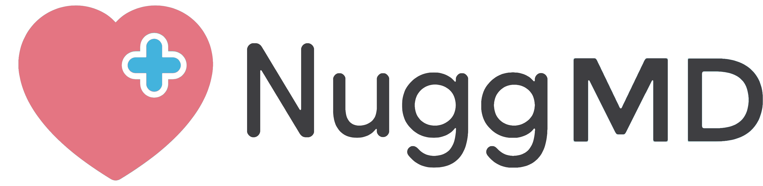 logo for nugg m.d.