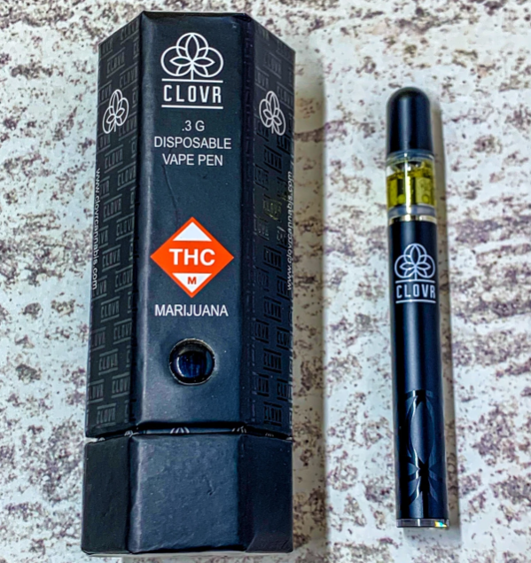 clovr live resin disposable vape pens