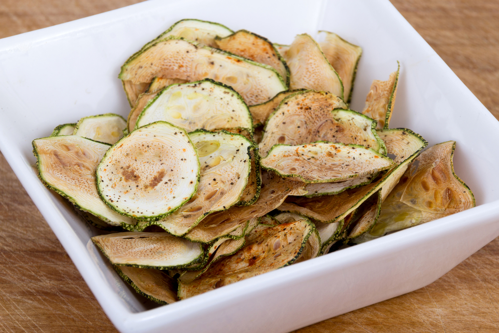 baked zucchini chips 