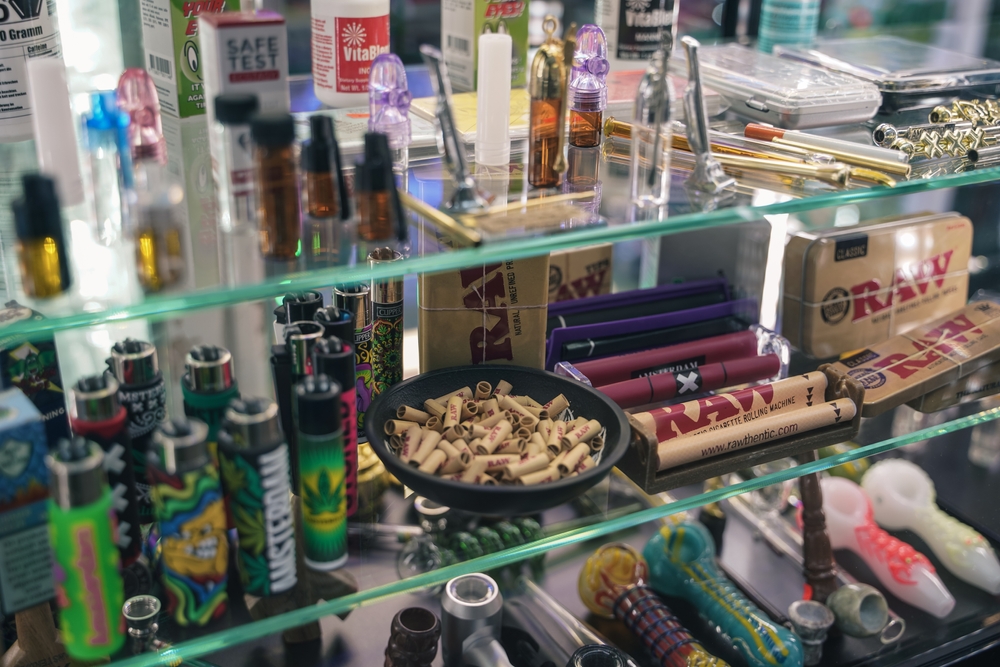 marijuana supplies and paraphernalia