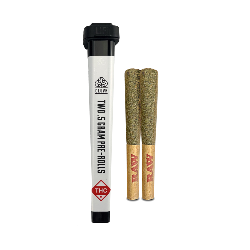 2-pack .5 gram pre-rolls